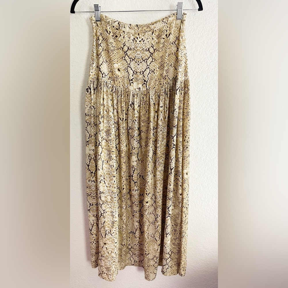 Spell & The Gypsy Aloha Python Split Maxi Skirt I… - image 8